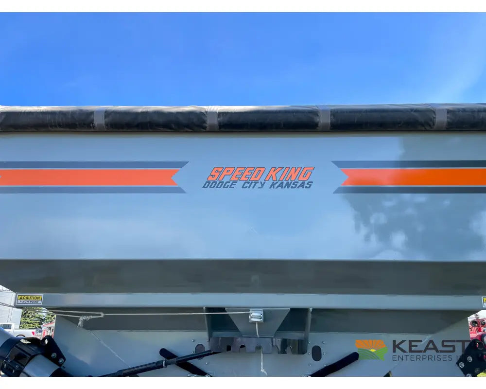 Speed King 160 Bulk Seed Tender Wireless Controls Electric Start Gas Engine Tarp Seed Tenders