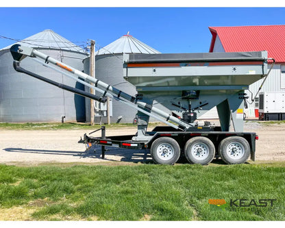 Speed King 240 Bulk Seed Tender - Wireless Controls Electric Start Gas Engine Tarp Seed Tenders