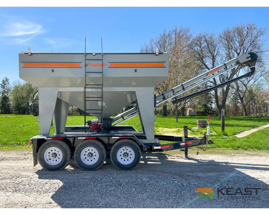 Speed King 240 Bulk Seed Tender - Wireless Controls Electric Start Gas Engine Tarp Seed Tenders