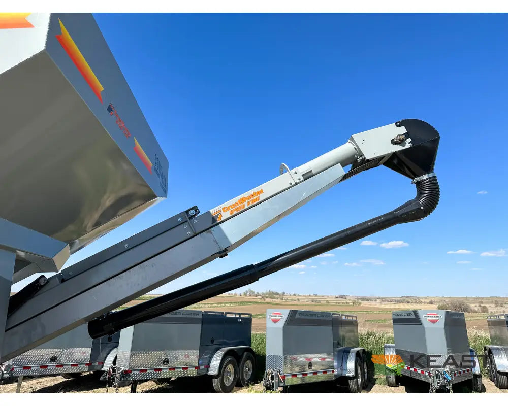 Speed King 330 Bulk Seed Tender Wireless Controls Electric Start Gas Engine Tarp Seed Tenders