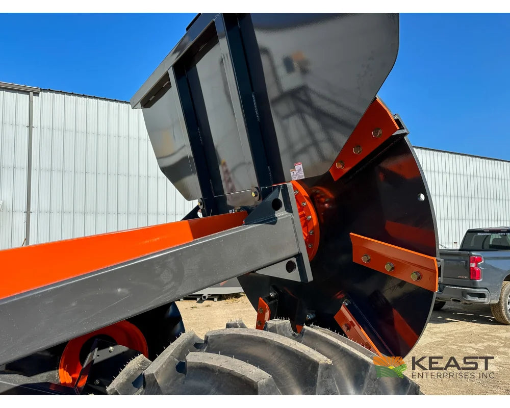 T-Rex Ditcher 8’ Rotary Wheel 10 Teeth Up to 2,600 Cu. Yds. Per Hour - Rotary Ditchers