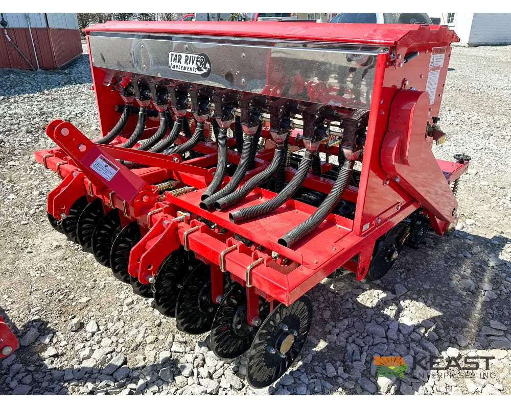 Tar River SAYA507 78’ No Till Drill - 10 Seed Cups 10 Fertilizer Cups Up to 2’’ Working Depth Drills and Seeders