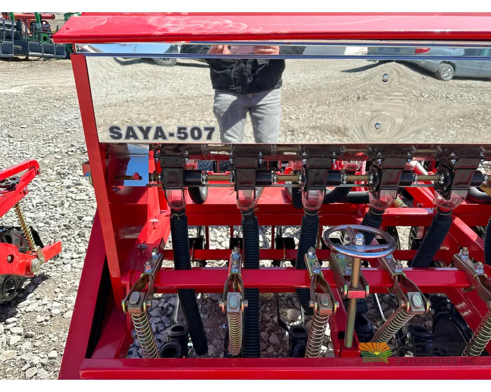 Tar River SAYA507 78’ No Till Drill - 10 Seed Cups 10 Fertilizer Cups Up to 2’’ Working Depth Drills and Seeders