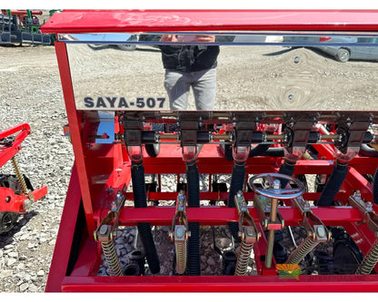 Tar River SAYA507 78’ No Till Drill - 10 Seed Cups 10 Fertilizer Cups Up to 2’’ Working Depth Drills and Seeders