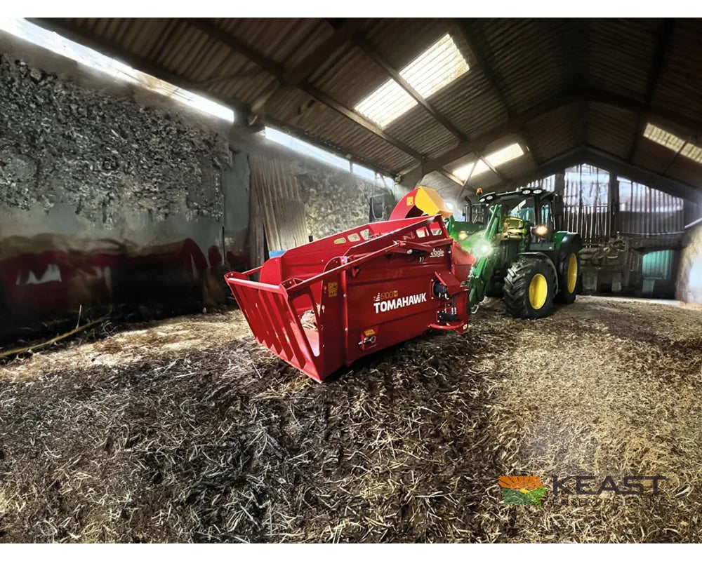 Teagle 6100H Bale Processor Handles Round and Square Bales Bale Processors