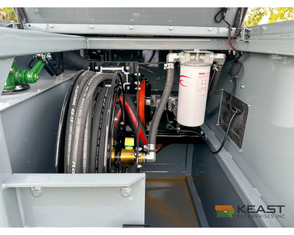 Thunder Creek DW990 Gasoline Fuel Trailer 990 Gallon Capacity Electric Pump Electric Jack Fuel Trailers
