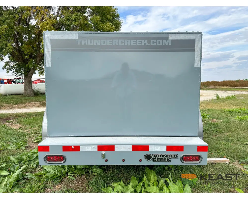 Thunder Creek DW990 Gasoline Fuel Trailer 990 Gallon Capacity Electric Pump Electric Jack Fuel Trailers