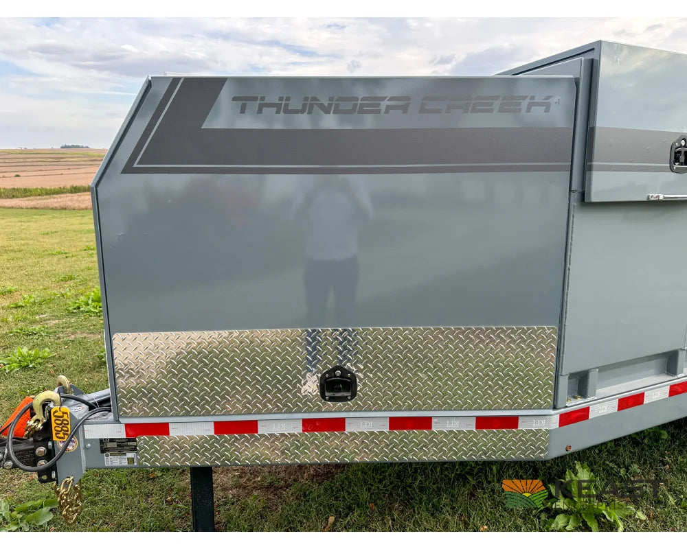Thunder Creek DW990 Gasoline Fuel Trailer 990 Gallon Capacity Electric Pump Electric Jack Fuel Trailers