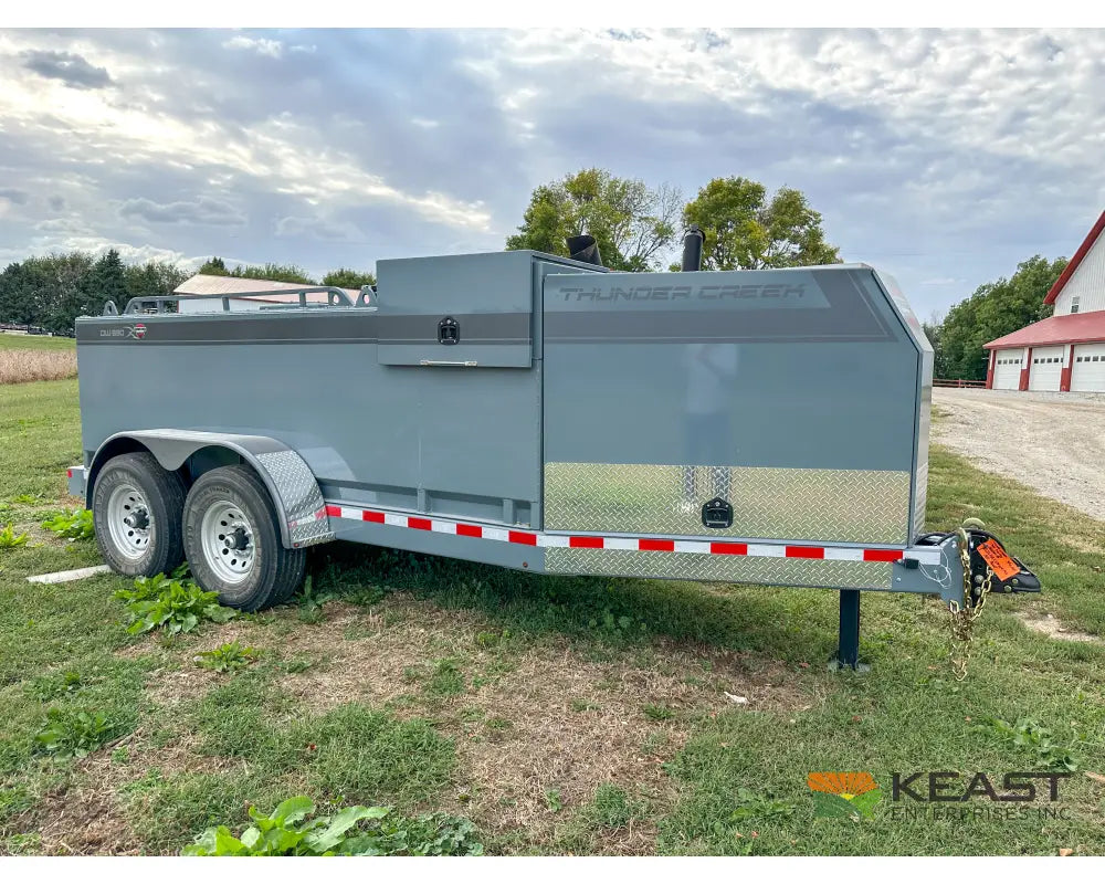 Thunder Creek DW990 Gasoline Fuel Trailer 990 Gallon Capacity Electric Pump Electric Jack Fuel Trailers