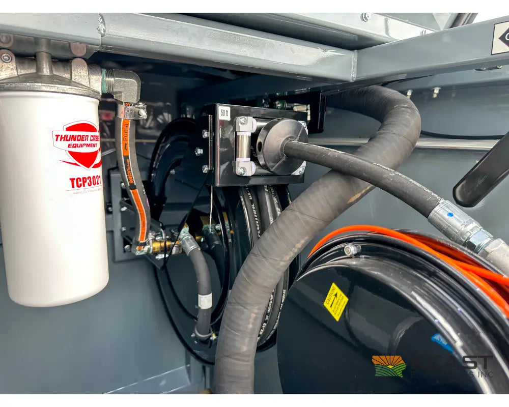 Thunder Creek DW990 Gasoline Fuel Trailer 990 Gallon Capacity Electric Pump Electric Jack Fuel Trailers