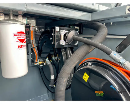 Thunder Creek DW990 Gasoline Fuel Trailer 990 Gallon Capacity Electric Pump Electric Jack Fuel Trailers