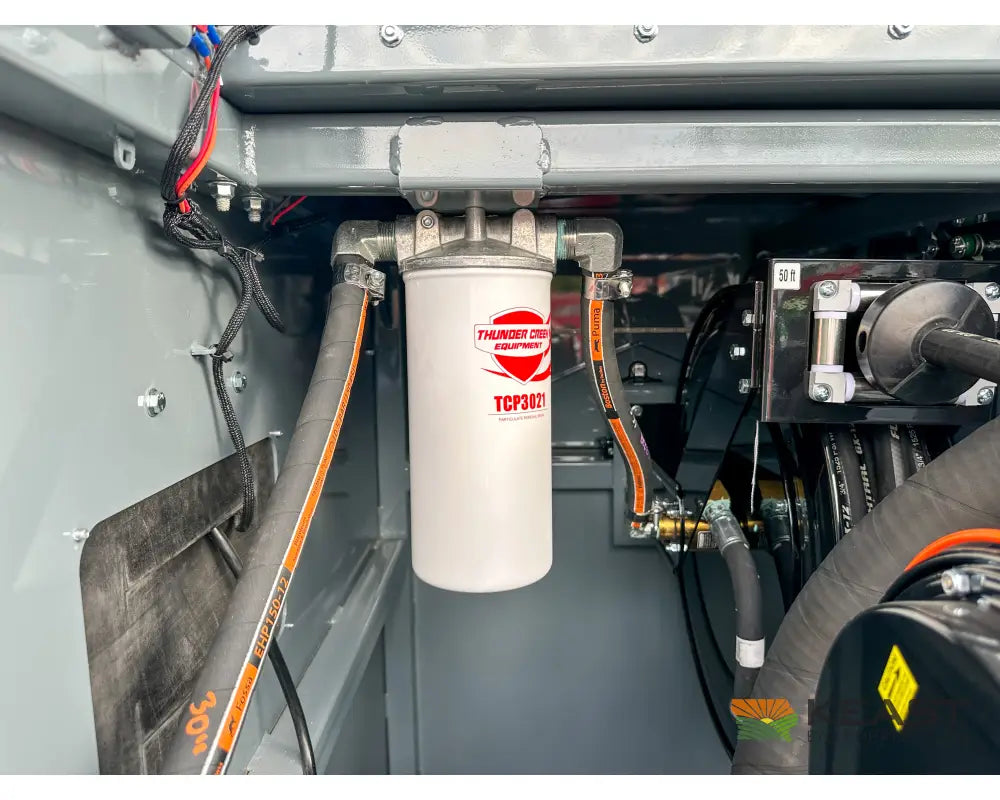 Thunder Creek DW990 Gasoline Fuel Trailer 990 Gallon Capacity Electric Pump Electric Jack Fuel Trailers