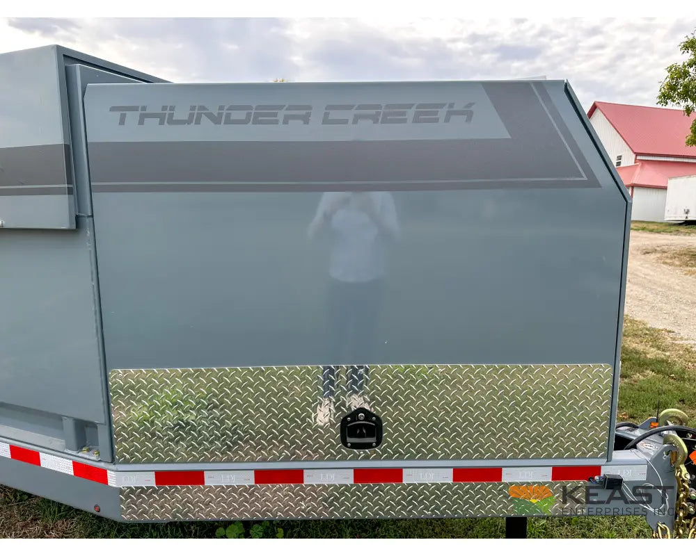 Thunder Creek DW990 Gasoline Fuel Trailer 990 Gallon Capacity Electric Pump Electric Jack Fuel Trailers