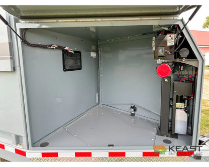 Thunder Creek DW990 Gasoline Fuel Trailer 990 Gallon Capacity Electric Pump Electric Jack Fuel Trailers