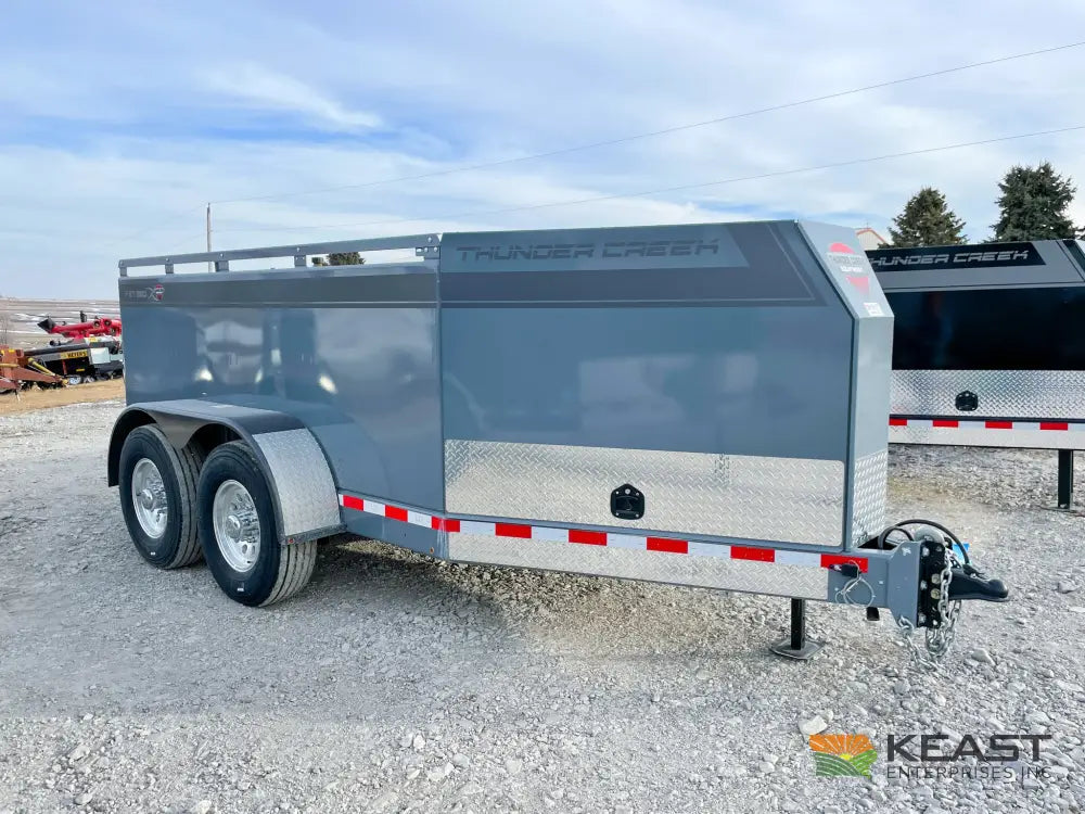 Thunder Creek FST990 Fuel Trailer - 990 Gallon Capacity 40 GPM Pump 100 Gallon DEF Tank Electric Jack Fuel Trailers