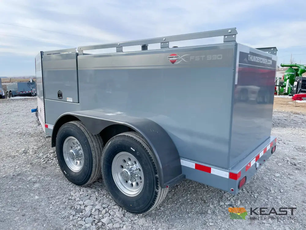 Thunder Creek FST990 Fuel Trailer - 990 Gallon Capacity 40 GPM Pump 100 Gallon DEF Tank Electric Jack Fuel Trailers
