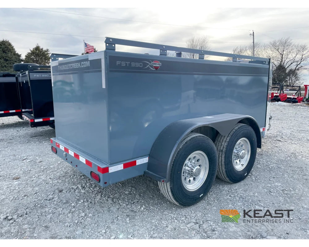Thunder Creek FST990 Fuel Trailer - 990 Gallon Capacity 40 GPM Pump 100 Gallon DEF Tank Electric Jack Fuel Trailers