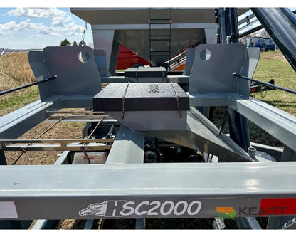 Travis HSC2000 2-Box Seed Tender - 8 HP Electric Start Engine Wireless Remote Seed Tenders