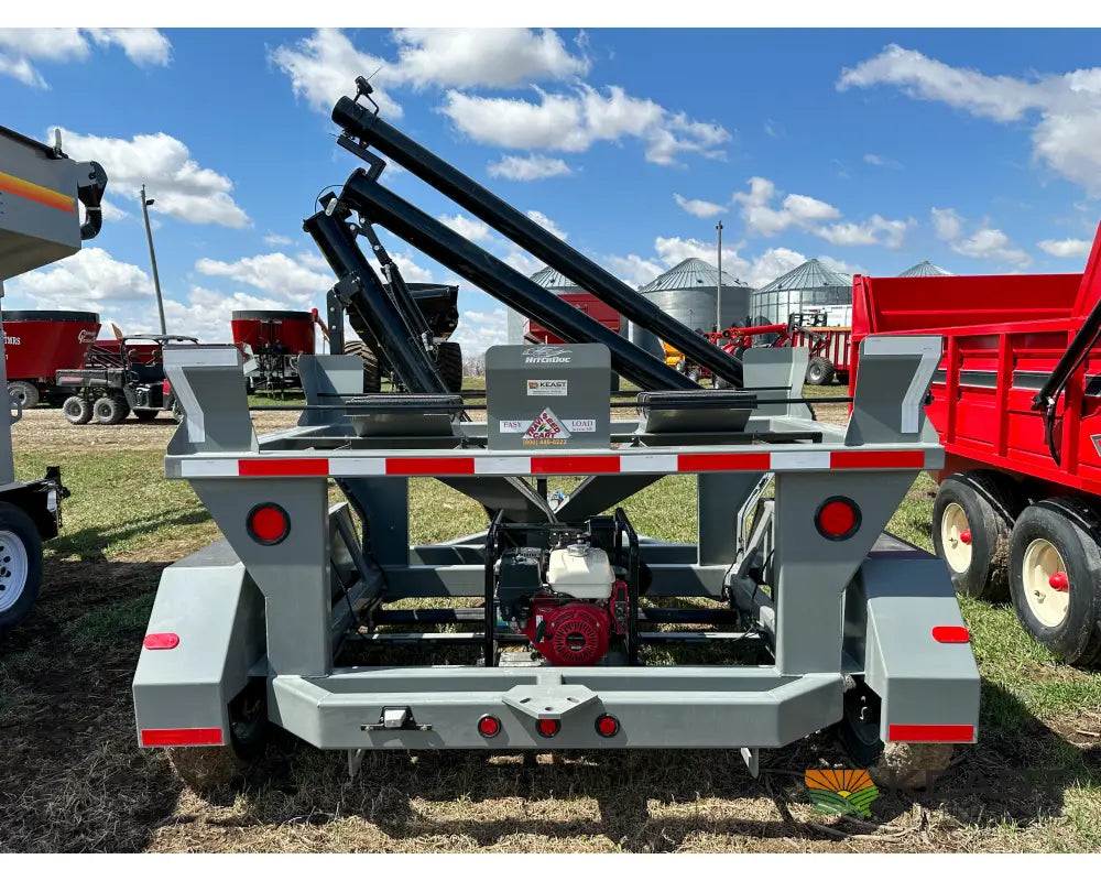 Travis HSC2000 2-Box Seed Tender - 8 HP Electric Start Engine Wireless Remote Seed Tenders