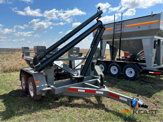Travis HSC2000 2-Box Seed Tender - 8 HP Electric Start Engine Wireless Remote Seed Tenders