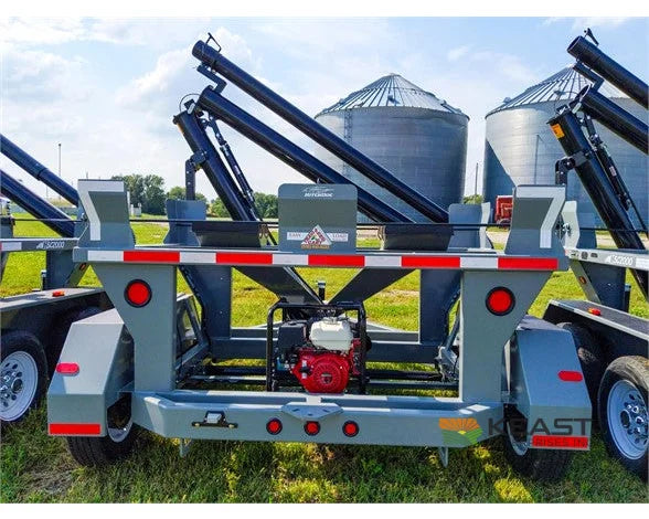 Travis HSC2200 2-Box Seed Tender - 8 HP Electric Start Engine Wireless Remote Scale System Seed Tenders