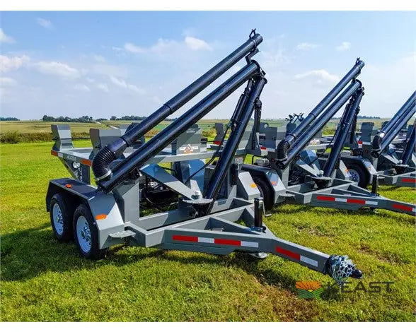 Travis HSC2200 2-Box Seed Tender - 8 HP Electric Start Engine Wireless Remote Scale System Seed Tenders