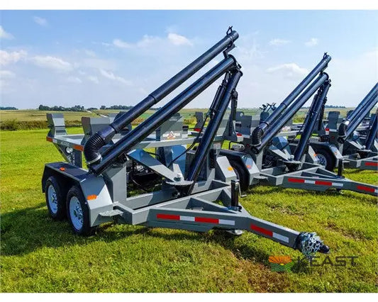 Travis HSC2200 2-Box Seed Tender - 8 HP Electric Start Engine Wireless Remote Scale System Seed Tenders