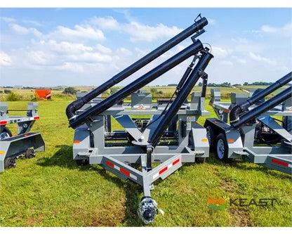 Travis HSC2200 2-Box Seed Tender - 8 HP Electric Start Engine Wireless Remote Scale System Seed Tenders