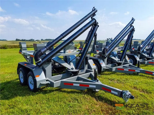 Travis HSC2200 2-Box Seed Tender - 8 HP Electric Start Engine Wireless Remote Scale System Seed Tenders