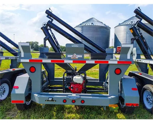 Travis HSC2200 2-Box Seed Tender - 8 HP Electric Start Engine Wireless Remote Scale System Seed Tenders