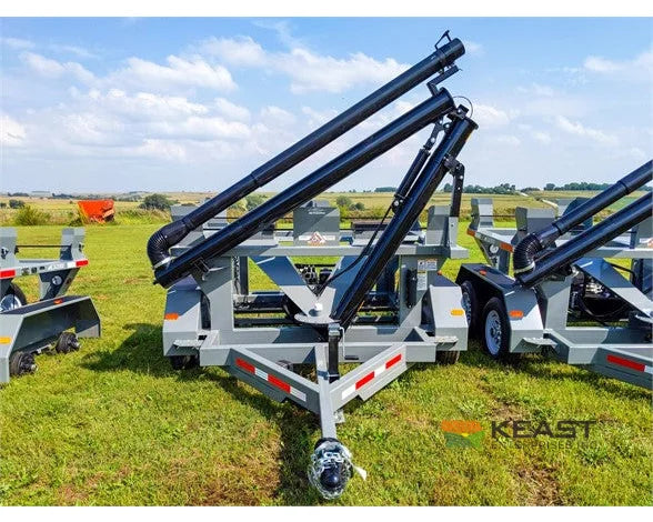 Travis HSC2200 2-Box Seed Tender - 8 HP Electric Start Engine Wireless Remote Scale System Seed Tenders