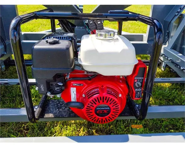 Travis HSC2200 2-Box Seed Tender - 8 HP Electric Start Engine Wireless Remote Scale System Seed Tenders