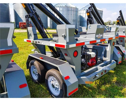 Travis HSC2200 2-Box Seed Tender - 8 HP Electric Start Engine Wireless Remote Scale System Seed Tenders