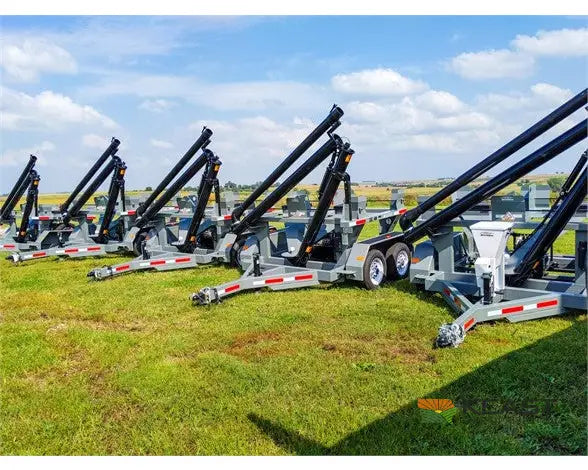 Travis HSC2200 2-Box Seed Tender - 8 HP Electric Start Engine Wireless Remote Scale System Seed Tenders