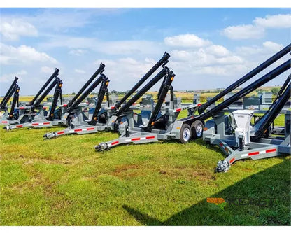 Travis HSC2200 2-Box Seed Tender - 8 HP Electric Start Engine Wireless Remote Scale System Seed Tenders