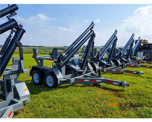 Travis HSC2200 2-Box Seed Tender - 8 HP Electric Start Engine Wireless Remote Scale System Seed Tenders