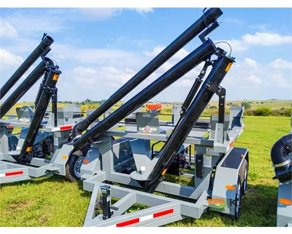 Travis HSC2200 2-Box Seed Tender - 8 HP Electric Start Engine Wireless Remote Scale System Seed Tenders