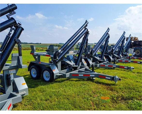 Travis HSC2200 2-Box Seed Tender - 8 HP Electric Start Engine Wireless Remote Scale System Seed Tenders
