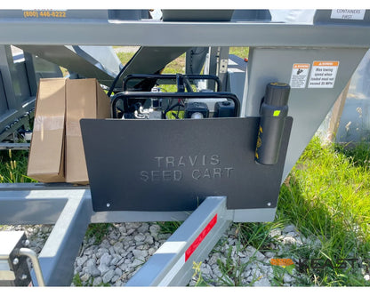 Travis HSC4000 4-Box Seed Tender 8 HP Electric Start Engine Seed Tenders