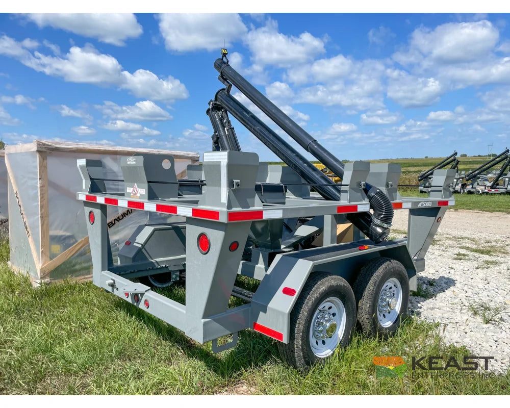 Travis HSC4000 4-Box Seed Tender 8 HP Electric Start Engine Seed Tenders