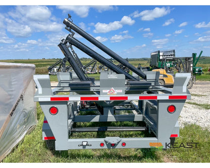 Travis HSC4000 4-Box Seed Tender 8 HP Electric Start Engine Seed Tenders