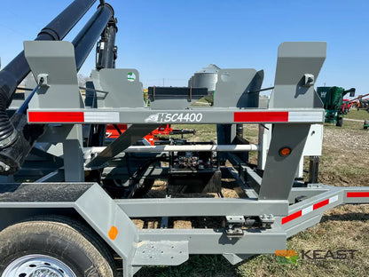 Travis HSC4400 4-Box Seed Tender - 8 HP Electric Start Engine Wireless Remote Scale System Talc Kit Seed Tenders