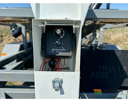 Travis HSC4400 4-Box Seed Tender - 8 HP Electric Start Engine Wireless Remote Scale System Talc Kit Seed Tenders