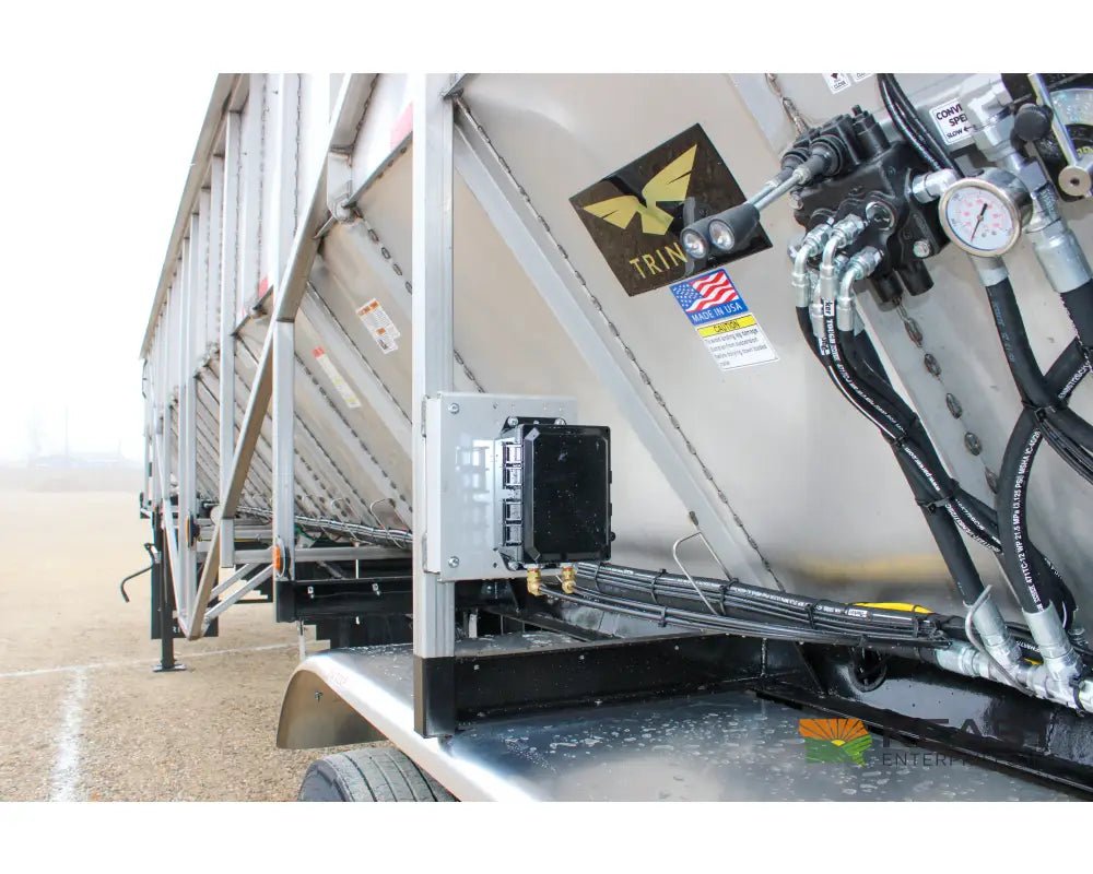 Trinity 42’ Stainless Steel Belt Trailer 48’’ Belt Electric Tarp Belt Trailers