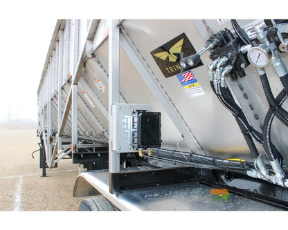 Trinity 42’ Stainless Steel Belt Trailer 48’’ Belt Electric Tarp Belt Trailers