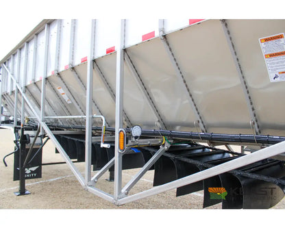 Trinity 42’ Stainless Steel Belt Trailer 48’’ Belt Electric Tarp Belt Trailers