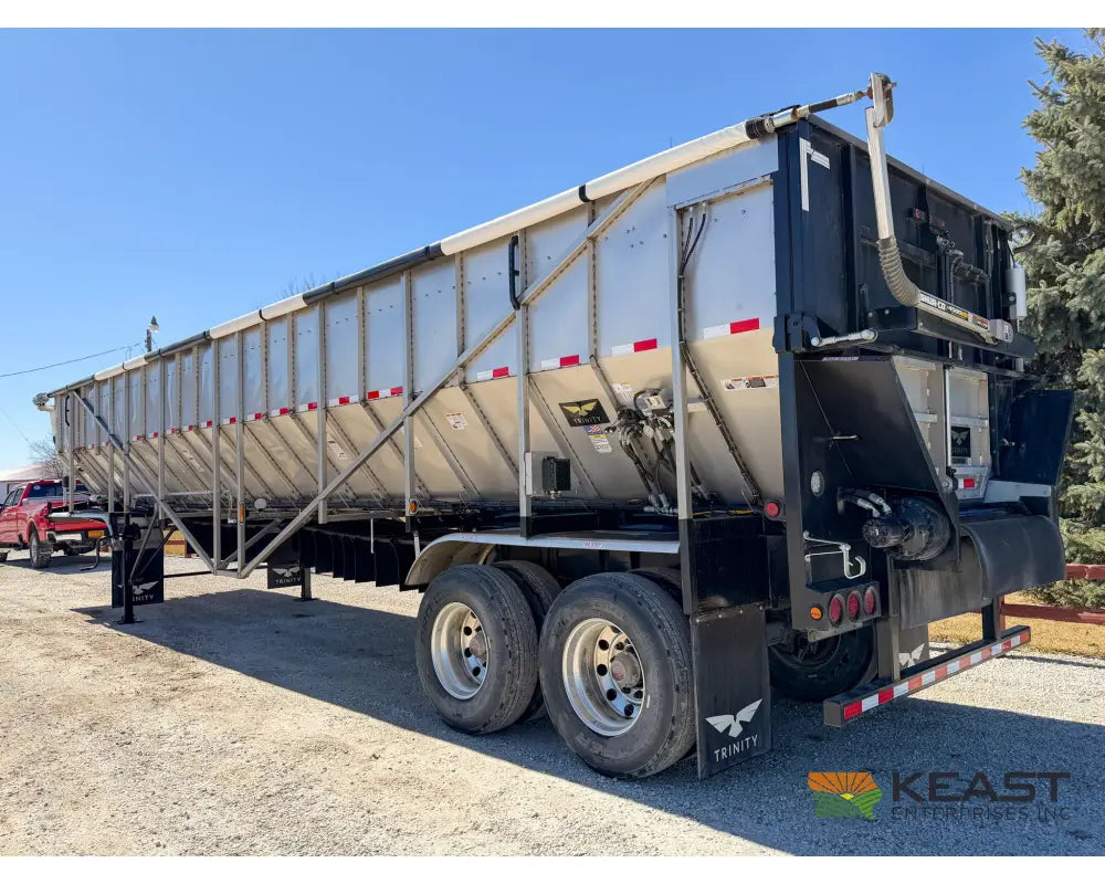 Trinity 42’ Stainless Steel Belt Trailer 48’’ Belt Electric Tarp - Belt Trailers