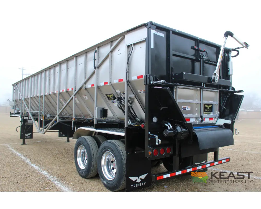 Trinity 42’ Stainless Steel Belt Trailer 48’’ Belt Electric Tarp Belt Trailers