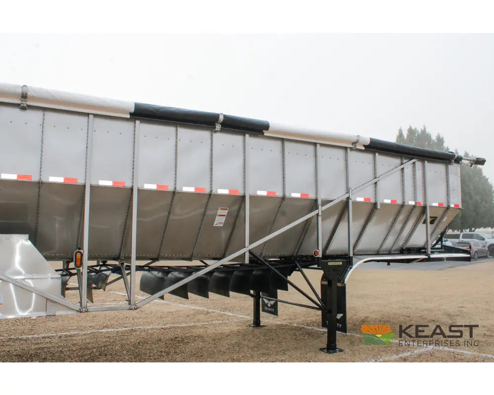 Trinity 42’ Stainless Steel Belt Trailer 48’’ Belt Electric Tarp Belt Trailers