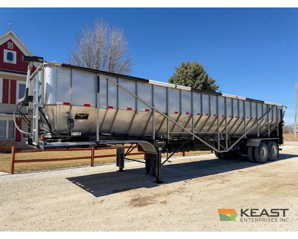 Trinity 42’ Stainless Steel Belt Trailer 48’’ Belt Electric Tarp - Belt Trailers
